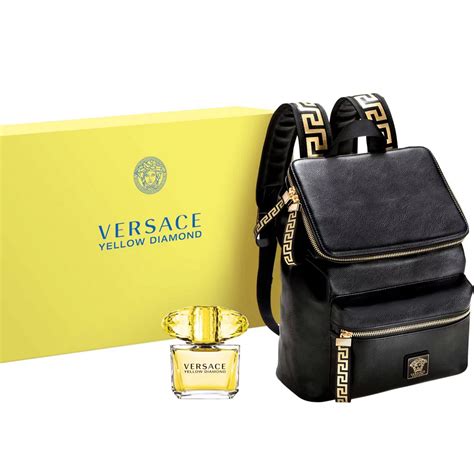 versace perfume gift set cheap|versace gift set with backpack.